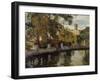 Reflejos en el Estanque-Poch Romeu-Framed Art Print