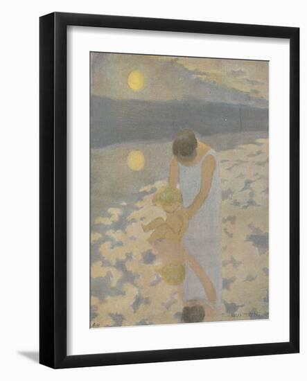 'Reflets', c1897-Félix Vallotton-Framed Giclee Print