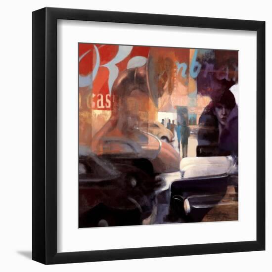 Reflexes en Hilversum-Ana Perpinya-Framed Art Print