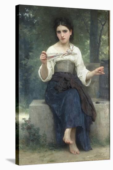 Reflexions, 1893-William Adolphe Bouguereau-Stretched Canvas