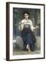 Reflexions, 1893-William Adolphe Bouguereau-Framed Giclee Print