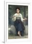 Reflexions, 1893-William Adolphe Bouguereau-Framed Giclee Print