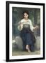 Reflexions, 1893-William Adolphe Bouguereau-Framed Giclee Print