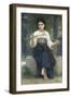 Reflexions, 1893-William Adolphe Bouguereau-Framed Giclee Print