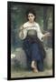 Reflexions, 1893-William Adolphe Bouguereau-Framed Giclee Print