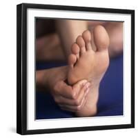 Reflexology Massage-Cristina-Framed Premium Photographic Print