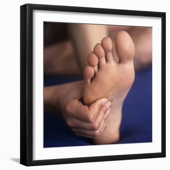 Reflexology Massage-Cristina-Framed Premium Photographic Print