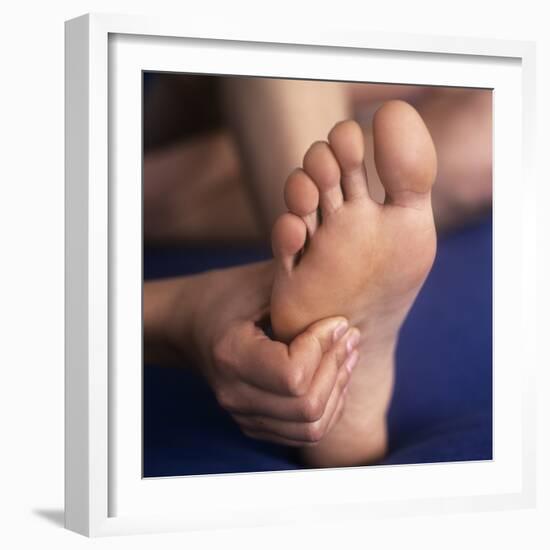 Reflexology Massage-Cristina-Framed Premium Photographic Print