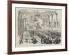 Reform Banquet in the Theatre, Wellington, New Zealand-null-Framed Giclee Print