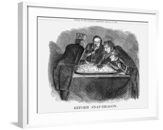 Reform Snap-Dragon, 1859--Framed Giclee Print