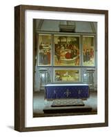 Reformation Altarpiece, 1547-Lucas Cranach the Elder-Framed Giclee Print