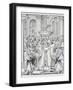 Reformers Martin Luther and Jan Hus Administering Communion-null-Framed Giclee Print