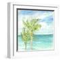 Refreshing Coastal Breeze I-Nicholas Biscardi-Framed Art Print