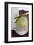 Refreshing Cucumber Drink with Ice Cubes-Foodcollection-Framed Photographic Print