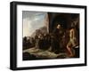 Refreshing the Thirsty, Michael Sweerts-Michael Sweerts-Framed Art Print