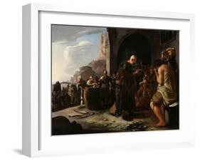 Refreshing the Thirsty, Michael Sweerts-Michael Sweerts-Framed Art Print