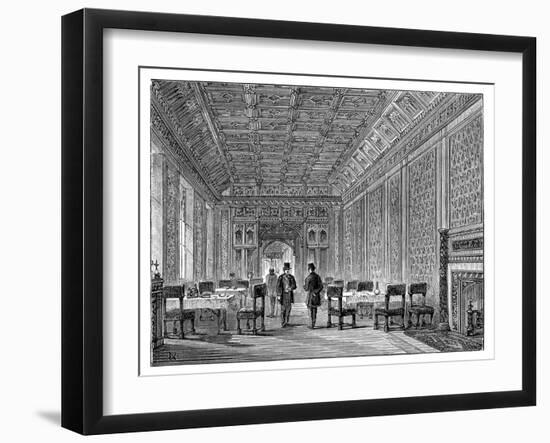 Refreshment Room, House of Lords, Palace of Westminster, London, C1888-null-Framed Giclee Print