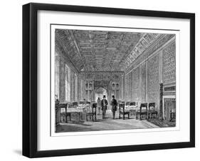 Refreshment Room, House of Lords, Palace of Westminster, London, C1888-null-Framed Giclee Print