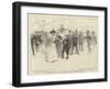 Refreshments at the Back of the Admiralty Stand-Frank Craig-Framed Giclee Print