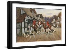 Refreshments at the Inn-Warren Williams-Framed Giclee Print