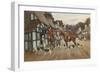 Refreshments at the Inn-Warren Williams-Framed Giclee Print