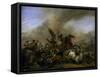 Refriega Entre Tropas Enemigas, 1648-1649-Philips Wouwerman-Framed Stretched Canvas