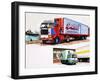 Refrigerated Trucks-English School-Framed Giclee Print