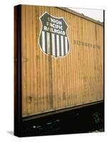 Refrigerator Box Car Showing the Logo of the Union Pacific Railroad-null-Stretched Canvas