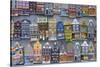 Refrigerator Magnets of Amsterdam Town Homes-Peter Adams-Stretched Canvas