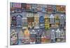 Refrigerator Magnets of Amsterdam Town Homes-Peter Adams-Framed Photographic Print