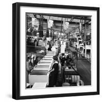 Refrigerators Being Assembled at the Gec in Swinton, South Yorkshire, 1963-Michael Walters-Framed Photographic Print