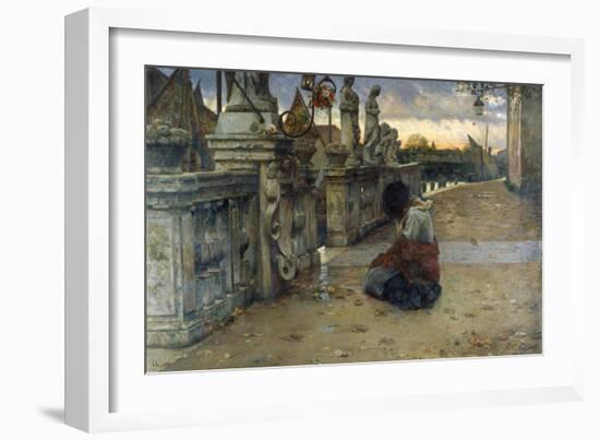 Refuge of Sinners, 1882-Luigi Nono-Framed Giclee Print