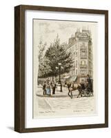 Refuge Rue de Sèze-Adolphe Martial-Potémont-Framed Giclee Print