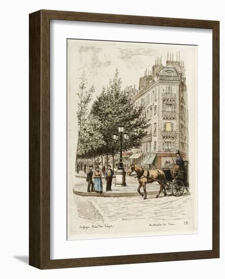 Refuge Rue de Sèze-Adolphe Martial-Potémont-Framed Giclee Print