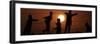 Refugee Children Playing on a Railway Near their Camp at Sunset, in Islamabad, Pakistan-null-Framed Photographic Print