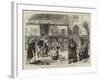 Refugee Dispensary at the Latin Hospital, Pancaldi, Near Constantinople-null-Framed Giclee Print