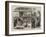 Refugee Dispensary at the Latin Hospital, Pancaldi, Near Constantinople-null-Framed Giclee Print