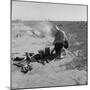 Refugee from the Dust Bowl stops by the side of the highway, California, 1937-Dorothea Lange-Mounted Photographic Print