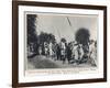 Refugee Sikhs March Toward the East Punjab-null-Framed Photographic Print