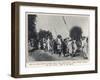 Refugee Sikhs March Toward the East Punjab-null-Framed Photographic Print