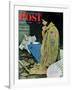 "Refugee Thanksgiving" Saturday Evening Post Cover, November 27,1943-Norman Rockwell-Framed Giclee Print