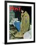 "Refugee Thanksgiving" Saturday Evening Post Cover, November 27,1943-Norman Rockwell-Framed Giclee Print