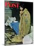 "Refugee Thanksgiving" Saturday Evening Post Cover, November 27,1943-Norman Rockwell-Mounted Giclee Print