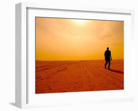 Refugees at Camp at Geneina, West Darfur, July 2004-null-Framed Premium Photographic Print