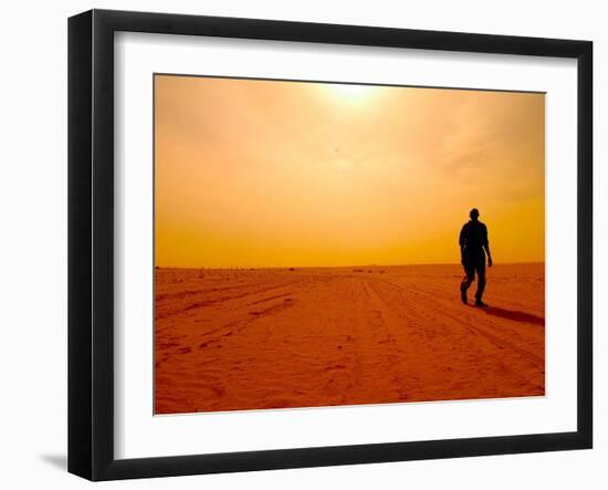 Refugees at Camp at Geneina, West Darfur, July 2004-null-Framed Photographic Print