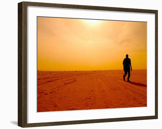 Refugees at Camp at Geneina, West Darfur, July 2004-null-Framed Photographic Print