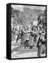 Refugees Flee War in Armenia 1897-Chris Hellier-Framed Stretched Canvas