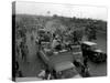 Refugees Fleeing the Advance of Communist Forces Pour into Saigon-null-Stretched Canvas