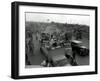 Refugees Fleeing the Advance of Communist Forces Pour into Saigon-null-Framed Photographic Print