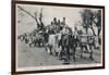 Refugees Leave East Punjab to Head to India-null-Framed Photographic Print